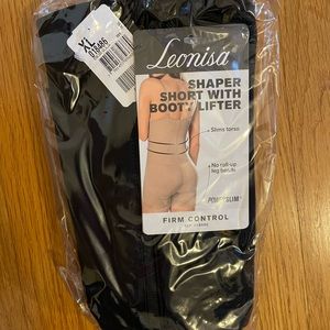 leonisa shaper short with booty lifter XL
